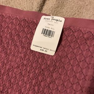 Pink Free People Athleisure Top